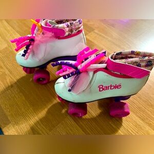 Barbie Skates with Pink and Purple Wheels